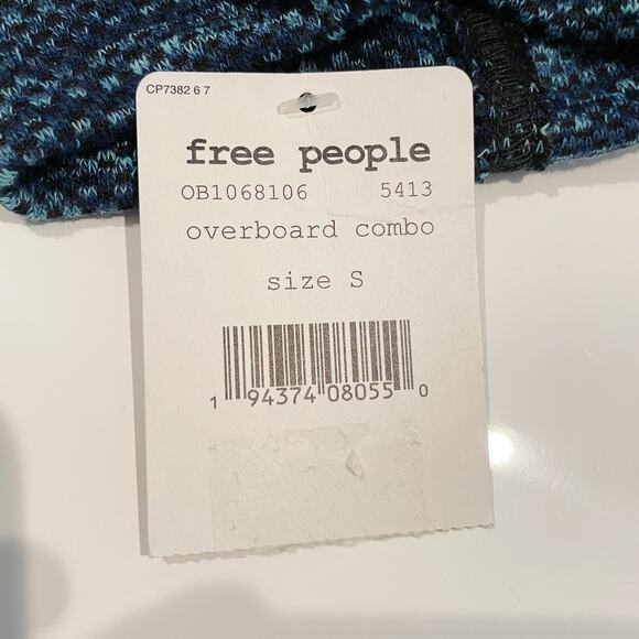 NWT Free People Turtleneck Blue Sweater - Picture 11 of 11